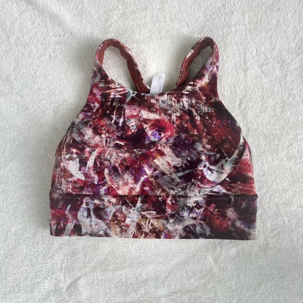 Lululemon Longline High neck sports bra